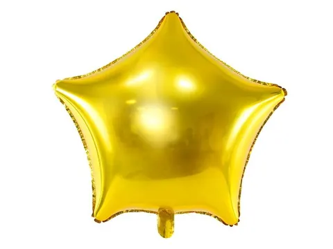 [d0364] Balon foliowy gwiazdka złota 45cm