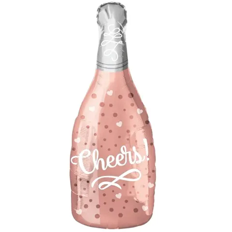 [d0636] Balon foliowy szampan Cheers! 49*98cm