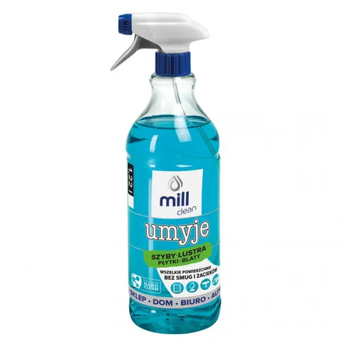 MILL CLEAN UMYJE Płyn do mycia szyb NANO, 1,22 l