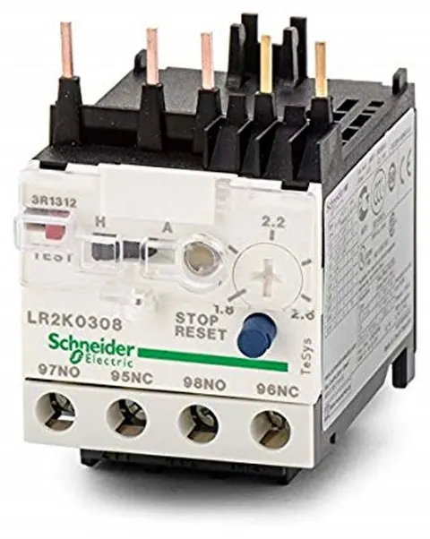 Przekaźnik cieplny TeSys K 1,8-2,6A klasa 10; LR2K0308, SCHNEIDER ELECTRIC