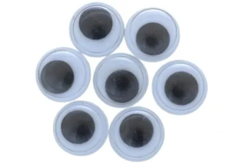 [550214] Oczy ruchome do naklejania 30mm 10szt