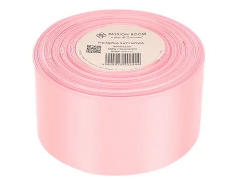 [850211] Wstążka satynowa 50mm 32mb cukierkowy róż