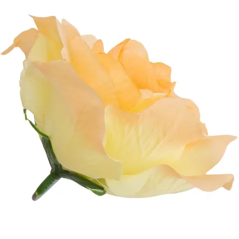 [w04295] Róża główka 12cm kremowo-łososiowa
