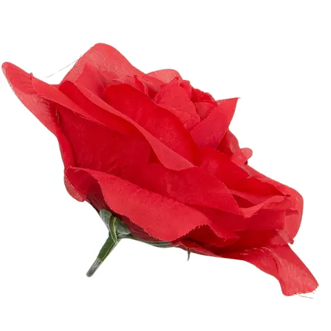 [w04302] Róża główka 12cm czerwona