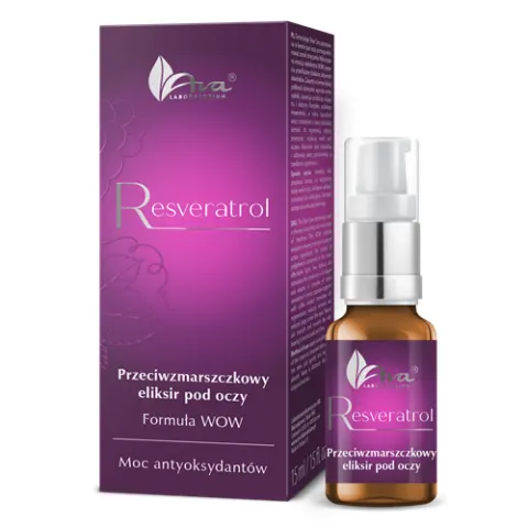 Ava Laboratorium Resveratrol przeciwzmarszczkowy eliksir pod oczy 15ml
