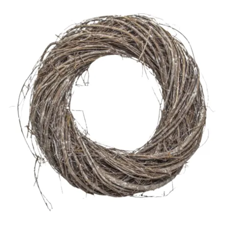 [w04371] Wianek wiklinowy z gałązek oponka 30cm