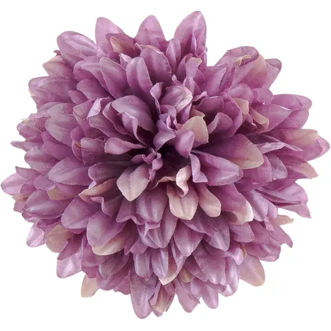 [68c0879] Główka chryzantema 12 płatków 18cm lawendowa