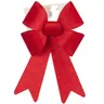 [68xt011101] Kokarda dekoracyjna sztywna czerwona 35cm