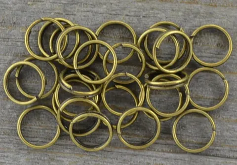 [101002] Ogniwka sprężynki okrągłe 7mm brąz 100szt