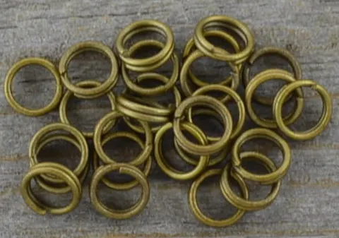 [101003] Ogniwka sprężynki 5mm kolor brąz 100szt