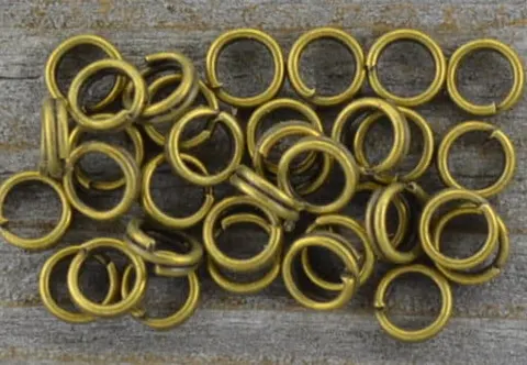 [101004] Ogniwka sprężynki 4mm kolor brąz 160szt