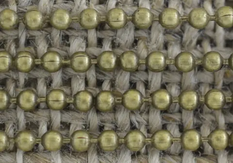 [11115] Łańcuszek kulkowy 1,5mm w kolorze brązu