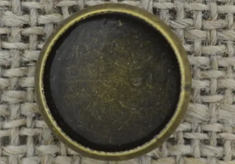 [11903] Baza guzika na kaboszon 12mm kolor brąz
