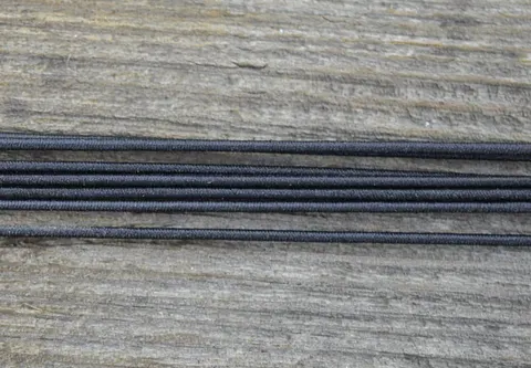 [74705] Gumka nylonowa 1mm czarna 2m