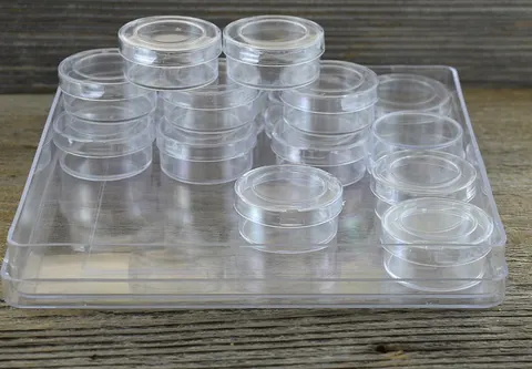 [60407] Organizer plastikowy z pojemnikami