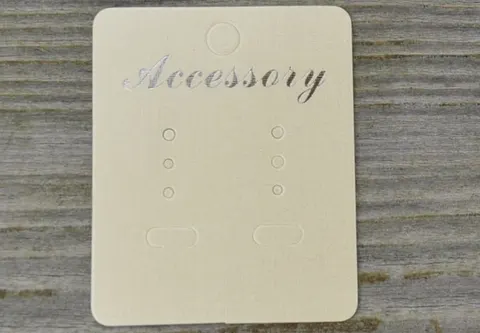 [07106] Papierowe metki Accessory 6szt