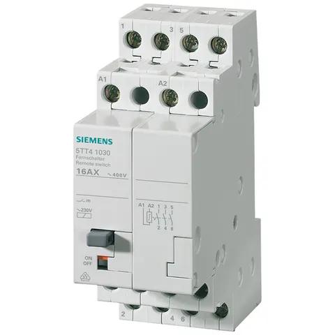 Przekaźnik instalacyjny bistabilny 16A 3NO (3Z) 230V AC; 5TT4103-0, SIEMENS