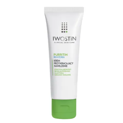 IWOSTIN PURRITIN REHYDRIN Krem Przywracający Nawilżenie - 40ml