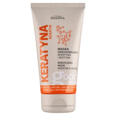 JOANNA KERATYNA Maska do włosów ODBUDOWUJĄCA, 150 g