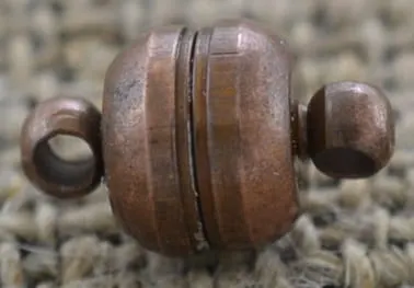 [-1502] Zapięcie magnetyczne kula kolor miedziany