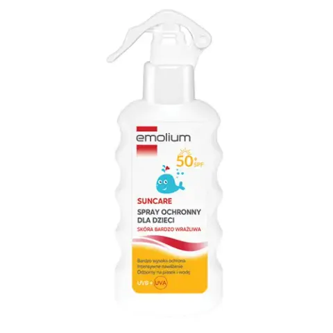 EMOLIUM SUNCARE Mineralny Spray Ochronny dla Dzieci SPF50+ - 175ml