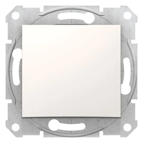 SEDNA Łącznik krzyżowy kremowy; SDN500123, SCHNEIDER ELECTRIC