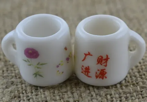 [61454] Kubek ceramiczny kwiatek różowy