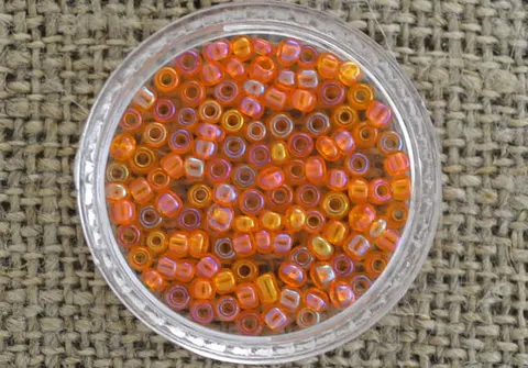 [701209] Koraliki drobne pomarańczowe 6 gram