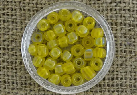 [701216] Koraliki drobne oponki cytrynowe 6 gram