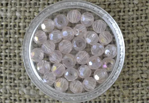 [901127] Koralik oponka 4mm jasnoróżowa 20szt