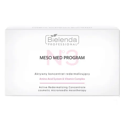 BIELENDA PROFESSIONAL Meso Med Aktywny koncentrat redermalizujący 10x3ml