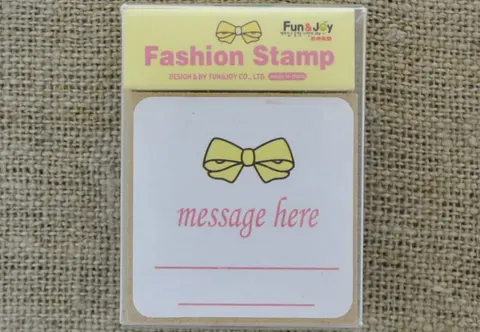 [73513] Stempel kwadratowy kokardka 45*45mm