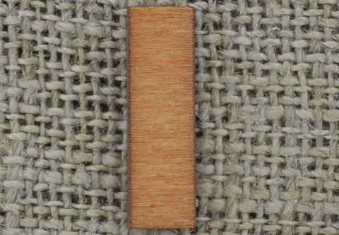[873144] Element ozdobny literka drewniana I 5szt