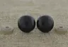 [550206] Oczy wciskane do maskotki czarne 18mm 2szt BEZ ZATYCZEK