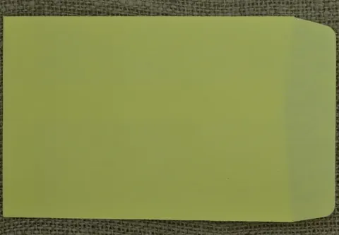 [73473] Torebka papierowa jasnożółta 100x70mm 2szt