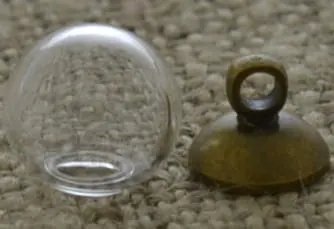 [61477] Forma szklana klosz 10mm z krawatką