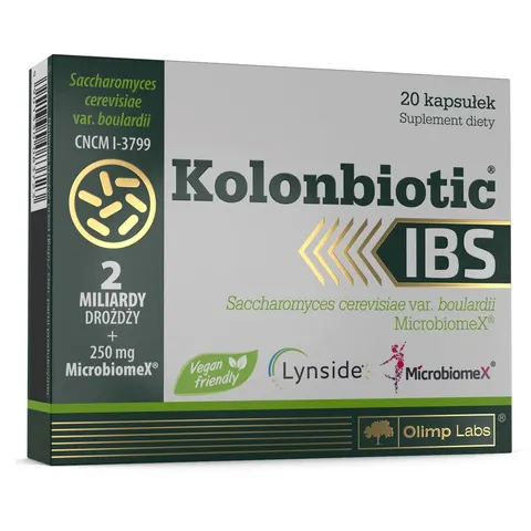 Olimp Labs Kolonbiotic IBS suplement diety 20 kapsułek