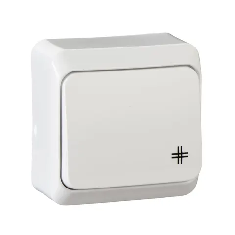 Prima Łącznik natynkowy krzyżowy IP20, biały; WDE001070, SCHNEIDER ELECTRIC