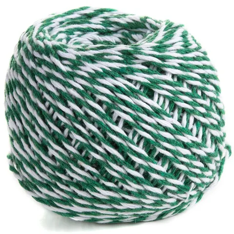 [73905] Sznurek piekarski BAKER'S TWINE zielono-biały