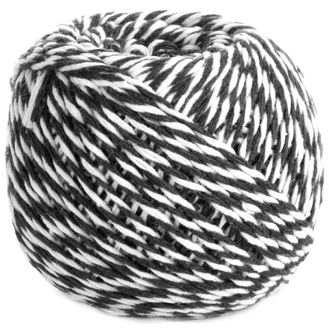 [73907] Sznurek piekarski BAKER'S TWINE czarno-biały