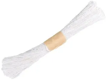 Sznurek papierowy w zwoju kremowobiały 45m 2mm
