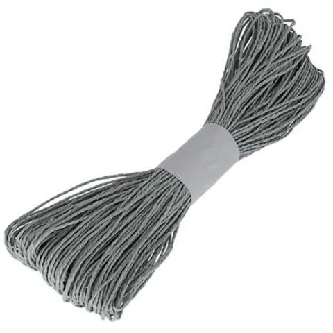 Sznurek papierowy w zwoju szary 45m 2mm