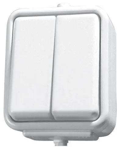 Cedar Łącznik świecznikowy natynkowy hermetyczny IP44, biały; WNT500C01, SCHNEIDER ELECTRIC
