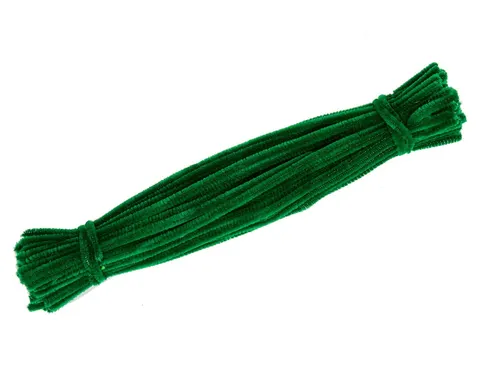 [050198] Druciki kreatywne zielone 10szt