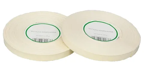 Wstążka bawełniana naturalna 10mm