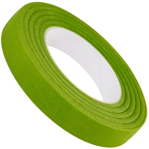 [59512] Taśma maskująca florystyczna 12mm pistacjowa