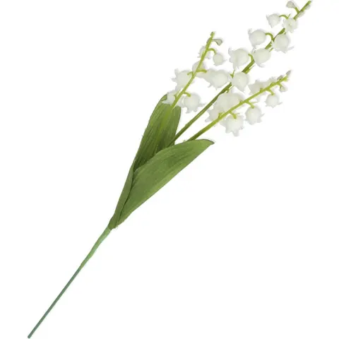 [608205] Gałązka konwalii pojedyncza 36cm
