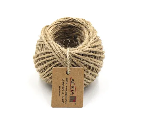 [74134] Sznurek jutowy naturalny 3mm 25m