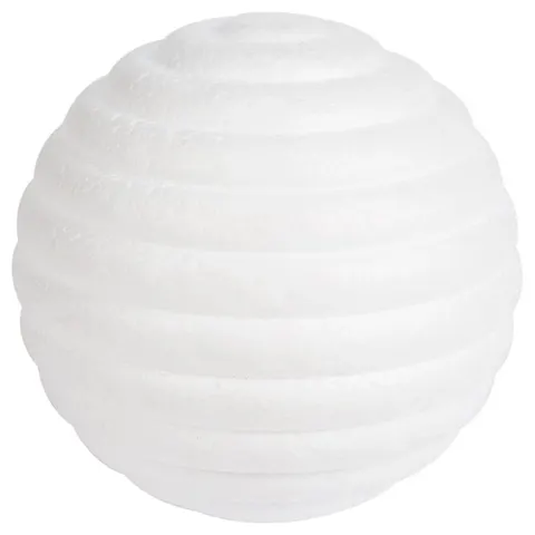 [608274] Kula ozdobna styropianowa 8cm poziome paski