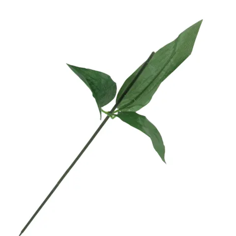 [680725] Łodyga kwiatowa z liśćmi 56cm